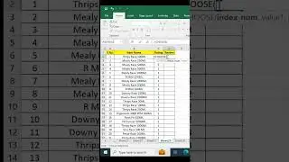 How to use CHOOSE formula in Excel | Create Condition in remarks value in Excel 