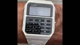 Casio Men's Vintage CA53W-1 Calculator Watch from Amazon