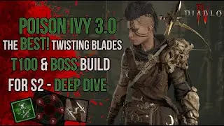 Diablo 4 (OLD) ☣ THE BEST season 2 POISON rogue build for T100 and UBER Duriel + Lilith | DEEP DIVE