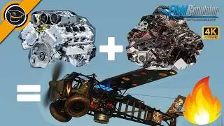 Crazy Mad Max add-on in Flight Simulator : the Scrapyard Monster