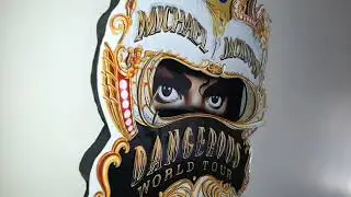Michael Jackson 3D Dangerous Tour Poster