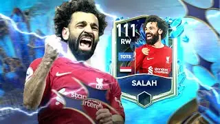 M Salah 111 Ovr card review||Gameplay||Fifa mobile 23