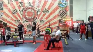 Денис Мальчиков. Жим лёжа  RAW 225кг@107кг