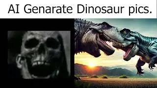 Mr.Incredible Becoming Uncanny - Ai generate dinosaur pics.