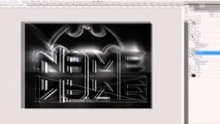 Composición Batman [Template - Photoshop]