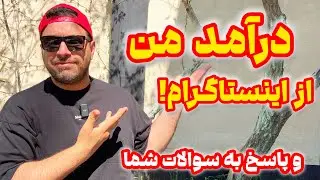 درآمد من از اینستاگرام و پاسخ صادقانه با سوالات شما