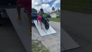 How to load a Kawasaki 636