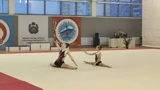 Женская пара, 3 спортивный разряд, Мялик Мария,Федосеенкова Елизавета, баланс