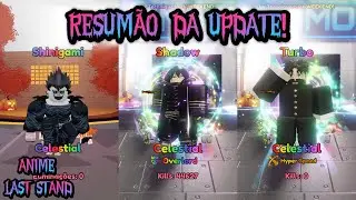 RESUMÃO DA UPDATE ANIME LAST STAND! UPDATE HALLOWEEN! NEW CODES!