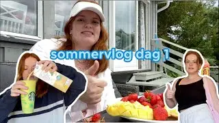 sommervlog dag 1 - jeg vet ikke hvor lenge jeg kan opprettholde dette