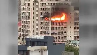 DFL super mart building fire in gurugram //noty mohit #fire #DFL