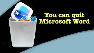 Microsoft Word. Just say no.