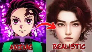Demon Slayer Characters Realistic Versions | Kimetsu no Yaiba Characters Realistic Versions