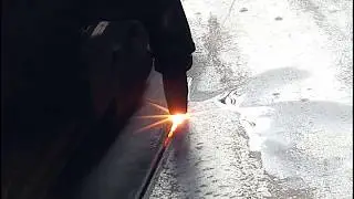 High-Pressure Flame Cutter | PUG Cutting Machine| MUST WATCH |VERY SATISFYING !!!