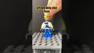 How to Make a New Republic A-Wing Pilot in LEGO! #legostarwars