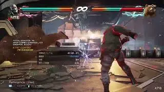 Tekken 7 - Bryan Fury combo video 2