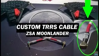 How to make a TRRS Cable for the Moonlander keyboard