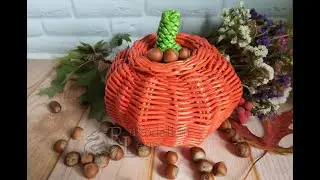 Fairytale PUMPLE on HELLOUIN / weaving newspaper tubes