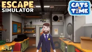 Cats in Time!- Escape Simulator Ep. 7- Escape The Room Ep.  22