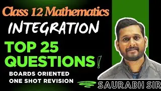 Integration CLASS 12 |MOST IMPORTANT QUESTIONS FOR BOARD EXAM2025| #class12 #maths #integration