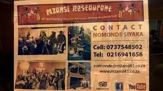 Cape Town, Mzansi Restaurant
