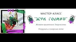 Обзор броши на БЕСПЛАТНЫЙ МАРАФОН "Жук Голиаф"