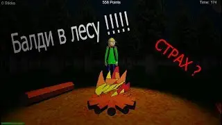 ПОХОД С БАЛДИ :):):):):) Baldi's Basics Camping НОВЫЙ
