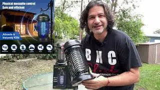 Bug Zapper Outdoor, Mosquito Zapper Fly Zapper for Outdoor Indoor, Mosquito Killer for Home
