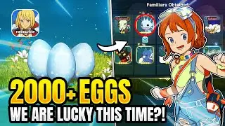 2000+ Familiar Eggs! SO MANY 4 STARS!✨ 【Ni no Kuni: Cross Worlds】