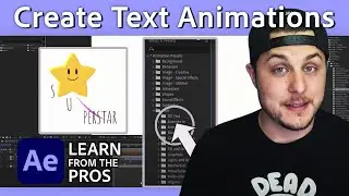 How to Make Text Animations | After Effects w/ Notian Sans | Learn From the Pros | Adobe Video
