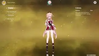 Genshin Impact - Linnea Idle Animation