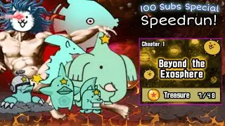SpeedRunning Cotc Chapter 1 [Batte Cats] | 100 Subs Special