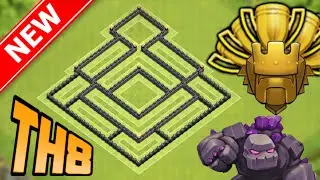 EPIC NEW TOWN HALL 8 (TH8) TROPHY BASE DESIGN!! Th8 Defensive Base [2016] - Clash Of Clans
