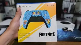 Controle Fortnite PS5 Edição Limitada - Unboxing