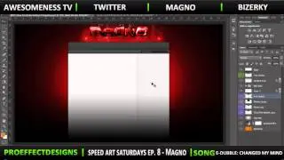 Speed Art Saturdays Ep. 8 - Magno Partnered Background