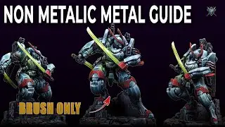 NMM Steel Armor Painting Tutorial | Infinity Mechazoid Sokorentai