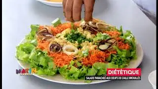 Matin bonheur Diététique du 08 Février 2018: Salade panachée aux œufs de caille brouillés