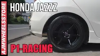 MODIFIKASI HONDA JAZZ VELG BUDDY CLUB P1 RACING //AJMWHEELSSTORE