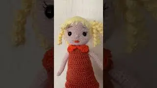 Кукла коючком 30см. #crochet #amigurumidoll #amigurumi #крючком #handmade #knitting #игрушки#