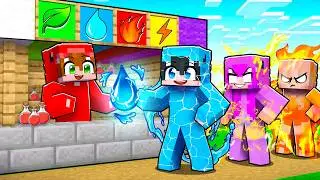 Minecraft but I Opened an ELEMENTAL STORE!