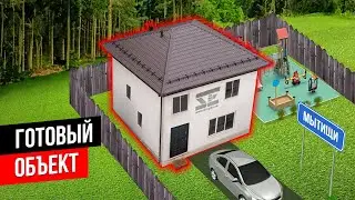 Двухэтажный дом из газобетона | От фундамента до кровли