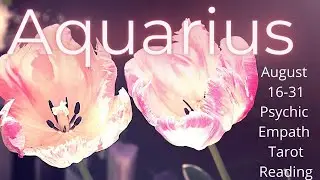 Aquarius, Be Ready! Things Are Coming At You Fast