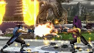 Mortal Kombat Mugen - Sub-Zero vs. Scorpion - KOF Style