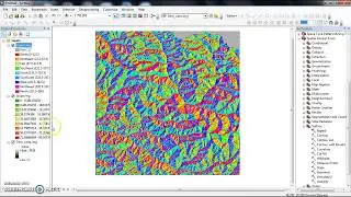 Creating a Slope and Aspect Map from a Digital Elevation Model in ArcGIS