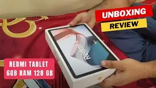 Redmi Pad Tablet 6GB RAM 128 GB Unboxing and Review Part 1 #redmitablet #redmi #unboxingandreview