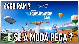 Microsoft Flight Simulator 2024  Roda no Seu PC ?  Requistos Mínimos