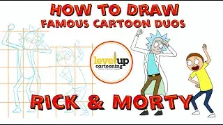 How to Draw Rick and Morty Together