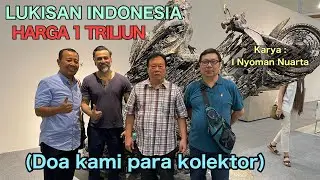 I Nyoman Nuarta Seniman Harga Karya Lukisannya 1 Triliun ??