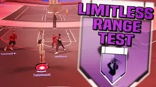 THE ULTIMATE TEST OF LIMITLESS RANGE ON NBA 2K17!!!