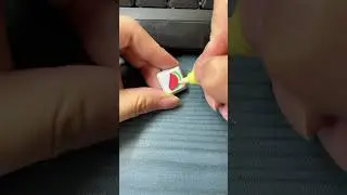 Drawing Watermelon 🍉 on the keyboard #shorts #diy #art #tiktok #trending #emoji